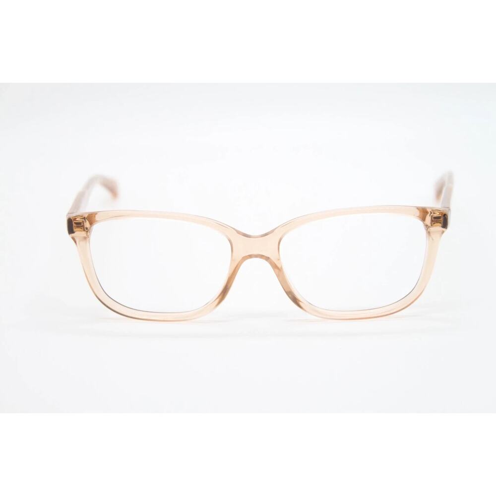 COACH HC6143 5561 CAT EYE TRANSPARENT CHAMPAGNE EYEGLASSES FRAMES 52-15-140 - Picture 3 of 3